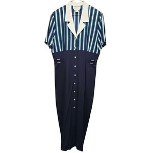 Vintage nautical dress 14